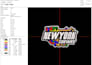 custom embroidery digitizing design image for embroidery dst